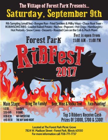 forest park ribfest - september 9-2017- forest park illinois ...