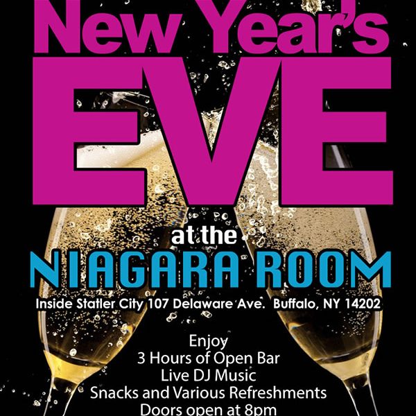 New Year&#039;s Eve at the Niagara Room at the Statler Hotel-December 31, 2017- Buffalo, NY