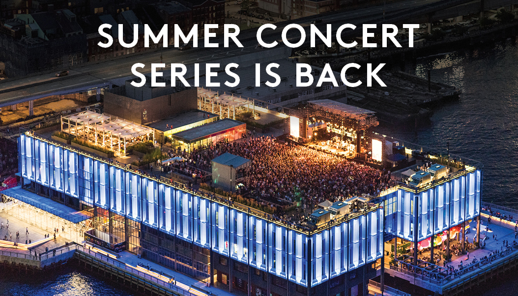 Summer Concerts at the Rootop at Pier 17 in Seaport District May 19 to