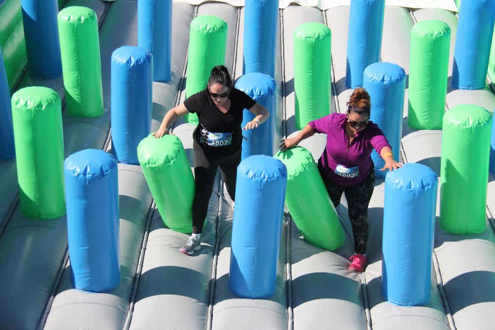 Inflatable 5K at UB South Campus August 10, 2019 Buffalo, NY