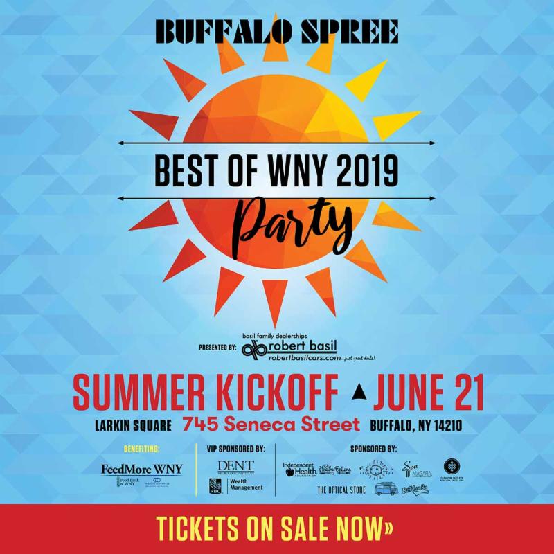 Buffalo Spree Best of WNY Party at Larkin Square June 21, 2019