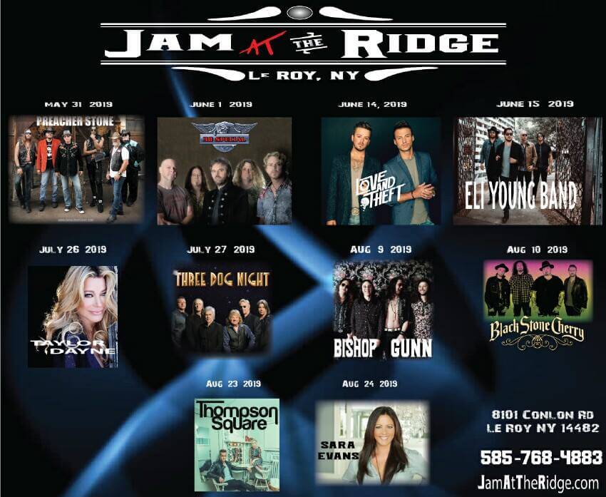 Jam at the RidgeSara Evans on August 24, 2019 LeRoy, NY