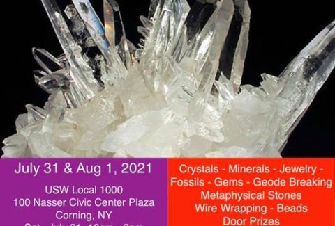 Crystal Fest- July 31 and August 1, 2021- Corning, New York - BoredomMD.com