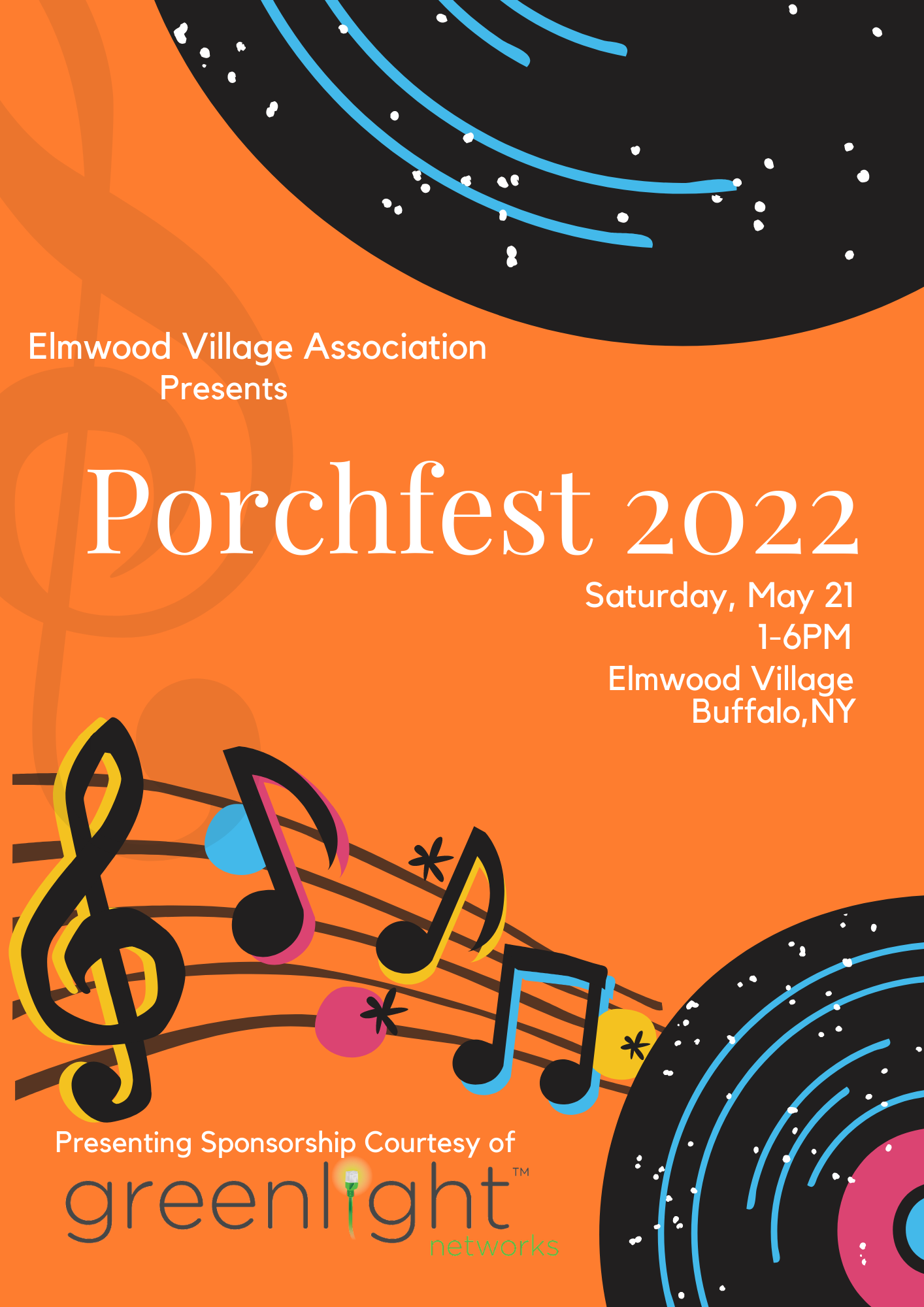 2022 Buffalo Porchfest in Elmwood Village May 21, 2022 Buffalo, NY