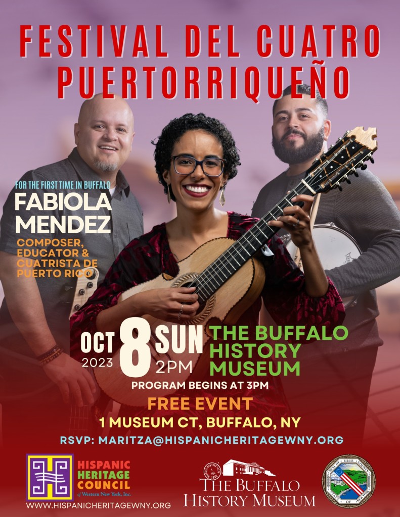 FREE Puerto Rican Cuatro Festival at Buffalo History Museum Music