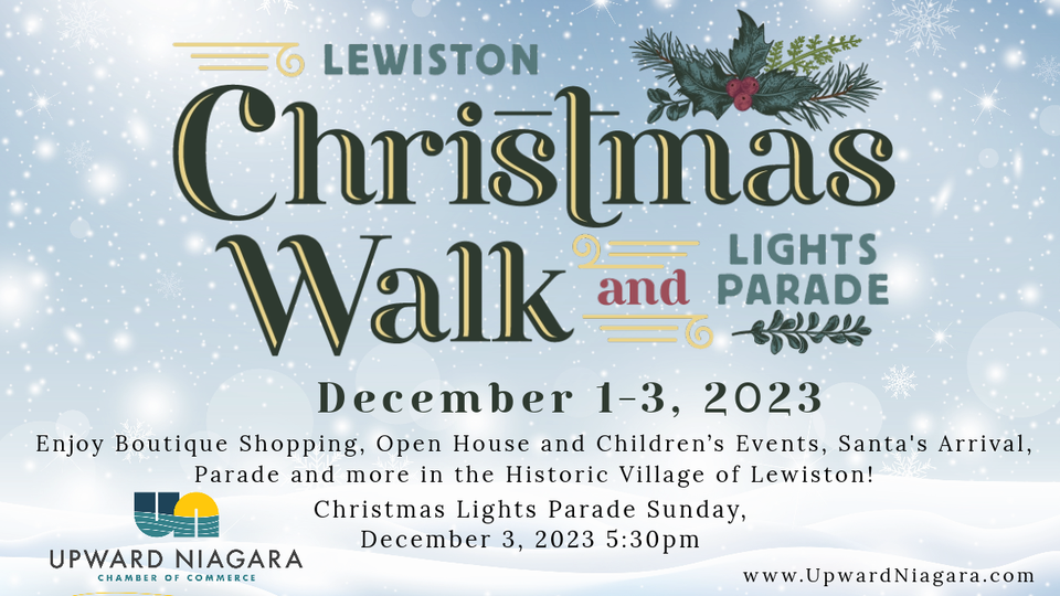Lewiston Christmas Lights Parade December 3, 2023 Lewiston, NY