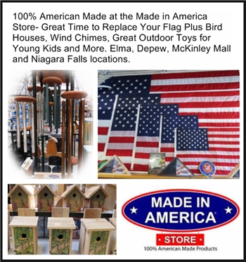 Bird Houses and Feeders, Flags, Wind Chimes, Tools and More- Stores in Elma, Depew, Niagara Falls, McKinley Mall.