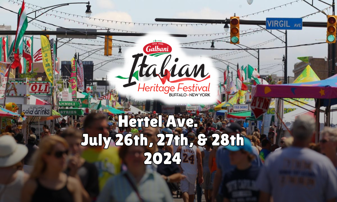 Buffalo Italian Festival on Hertel July 28, 2024 Buffalo, NY