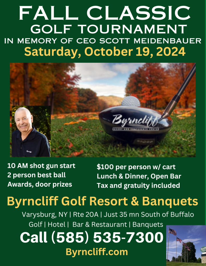 byrncliff resort fall golf tournament- october 19, 2024 -varysburg, ny