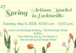spirng artisan market in larkinville- may 6, 2025- buffalo, ny
