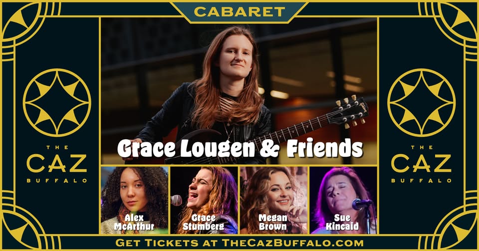 Music at the CAZ with Grace Lougen- Alex McAthur- Megan Brown- Grace Stumberg and Sue Kincaid- 2221 Seneca St just past Cazenovia Park