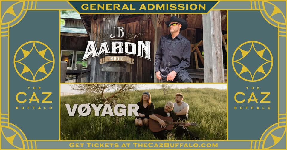 Music at The CAZ-Huntley with JB Aaron and Voyagr- May 10, 2025- 2221 Seneca St. just past Cazenovia Park- Buffalo, NY