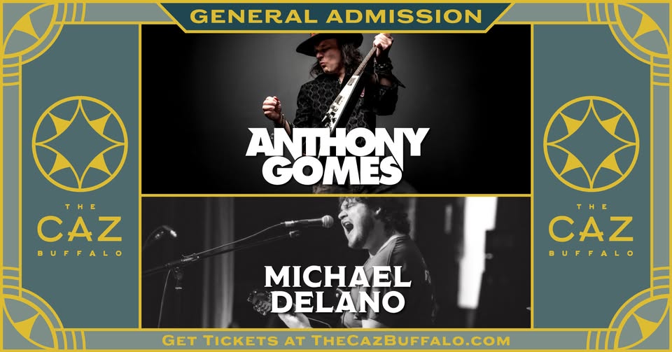 Music at the CAZ with Anthony Gomes with Michael DeLano- May 16, 2025- Buffalo, NY
