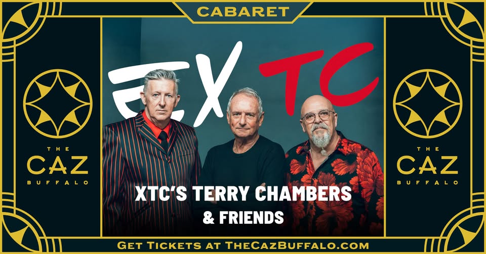 Music at The Caz-EXTC with Terry Chambers, Steve Hampton and Terry Lines- June 6, 2025- 2221 Seneca St just past Cazenovia Park
