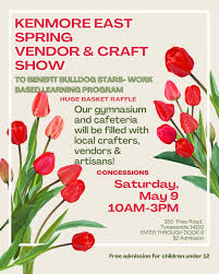 Kenmore East High School Craft Show- May 9, 2026- Tonawanda, NY